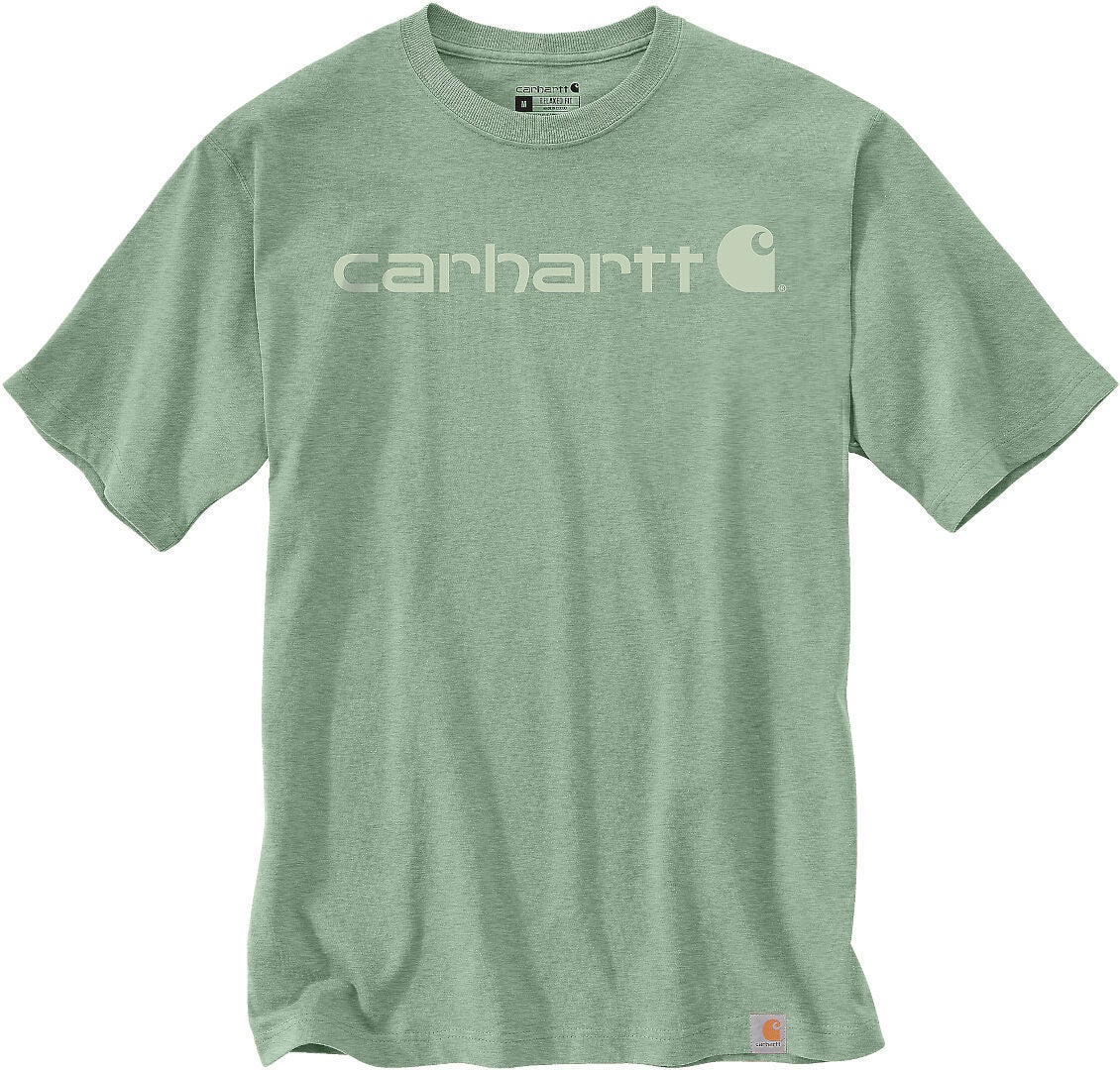 Carhartt EMEA Core Logo Workwear Short Sleeve Triko Světle zelená L Obrázek 1