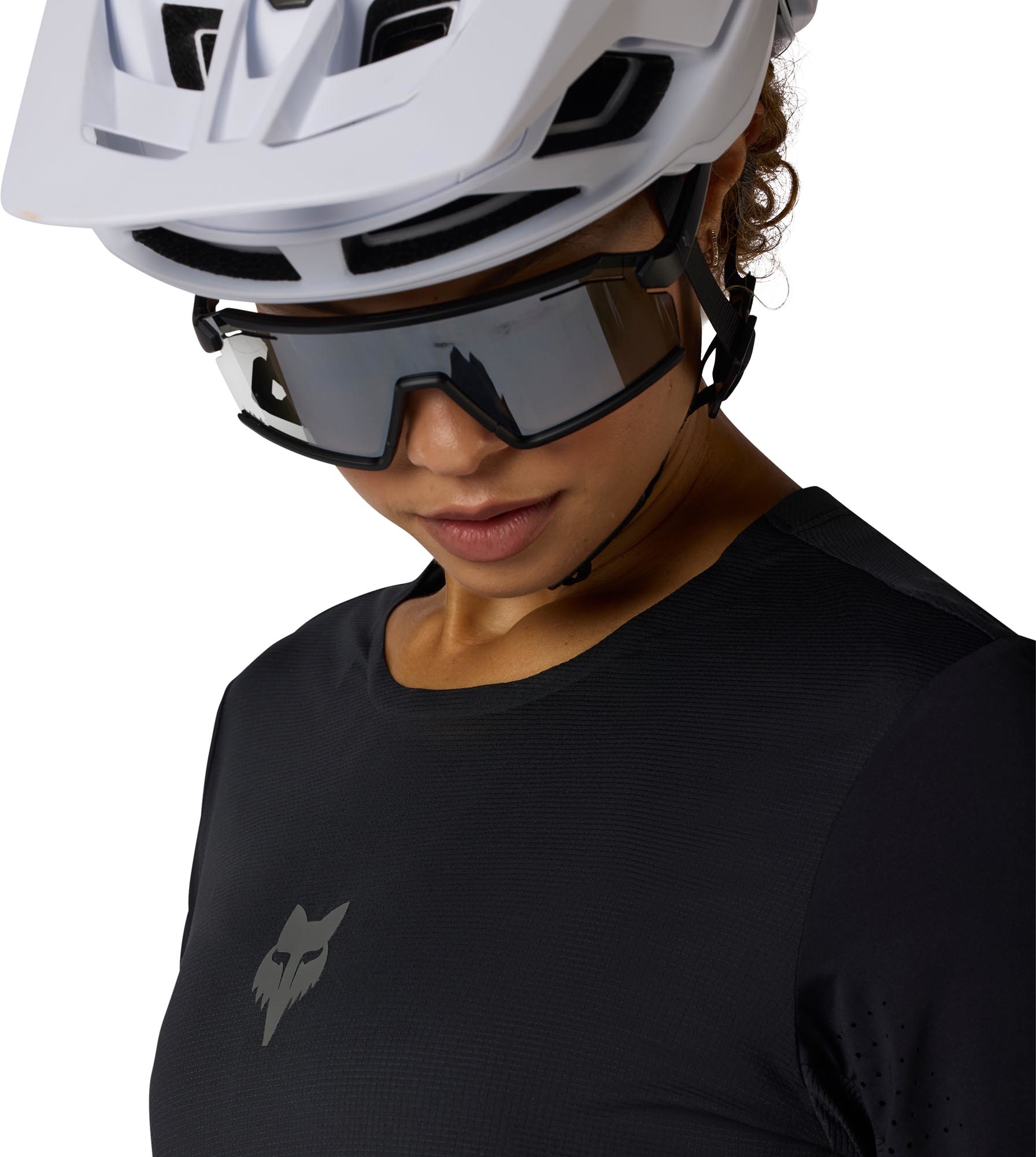 FOX Flexair LS Damernes cykeltrøje Sort S Figur 6
