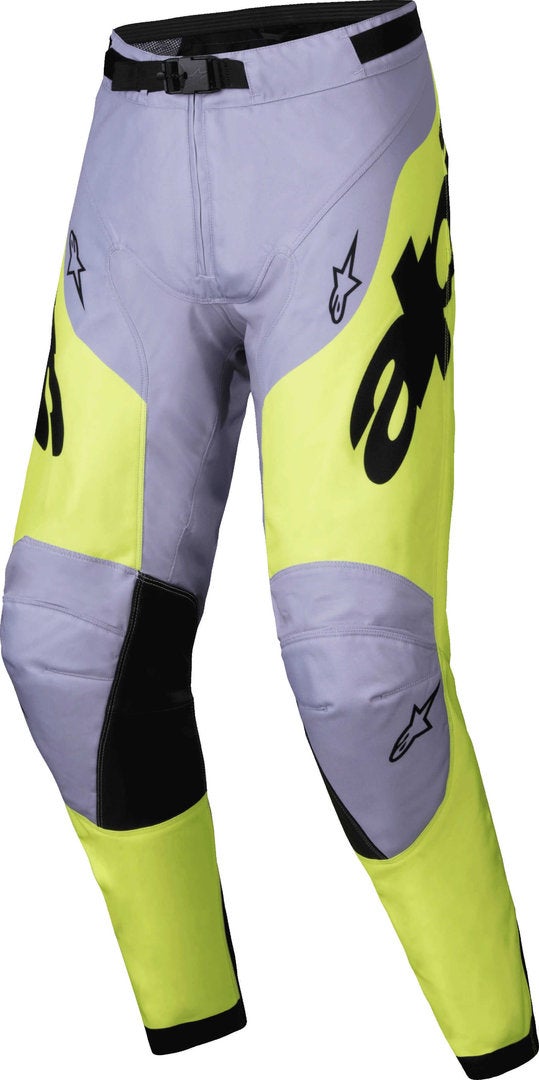Alpinestars Racer Veil Motocross Hose grau/gelb 34 Abbildung 1