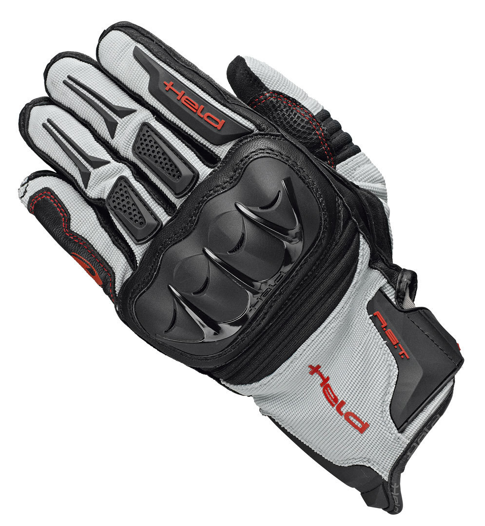 Held Sambia Adventure Mănuși de motocicletă Negru/Gri/Roșu 7 (S) Figura 1