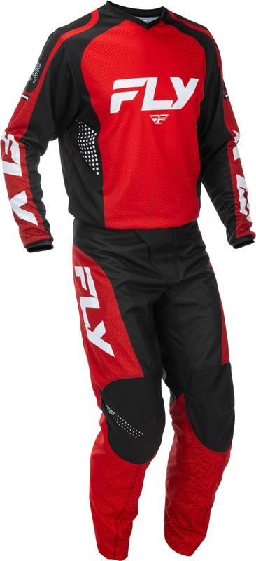 FLY Racing F-16 Byxor - Röd/Svart/Vit Figur 6