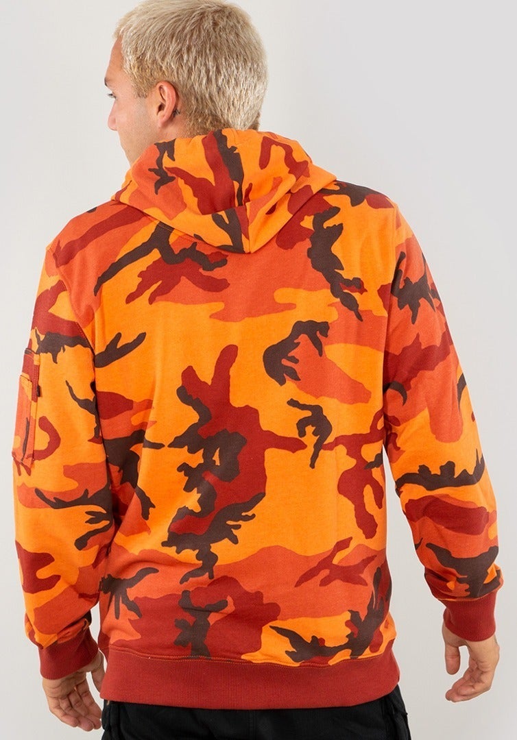 Alpha Industries X-Fit Chandail à capuchon orange L Figure 2