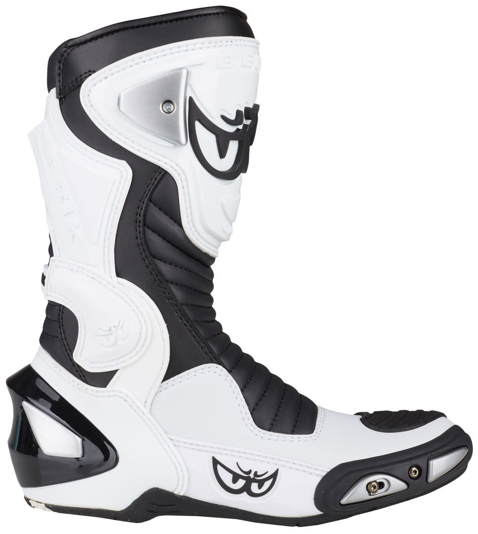 Berik Race-X Racing Motorcycle Boots white/black 45 Figure 2