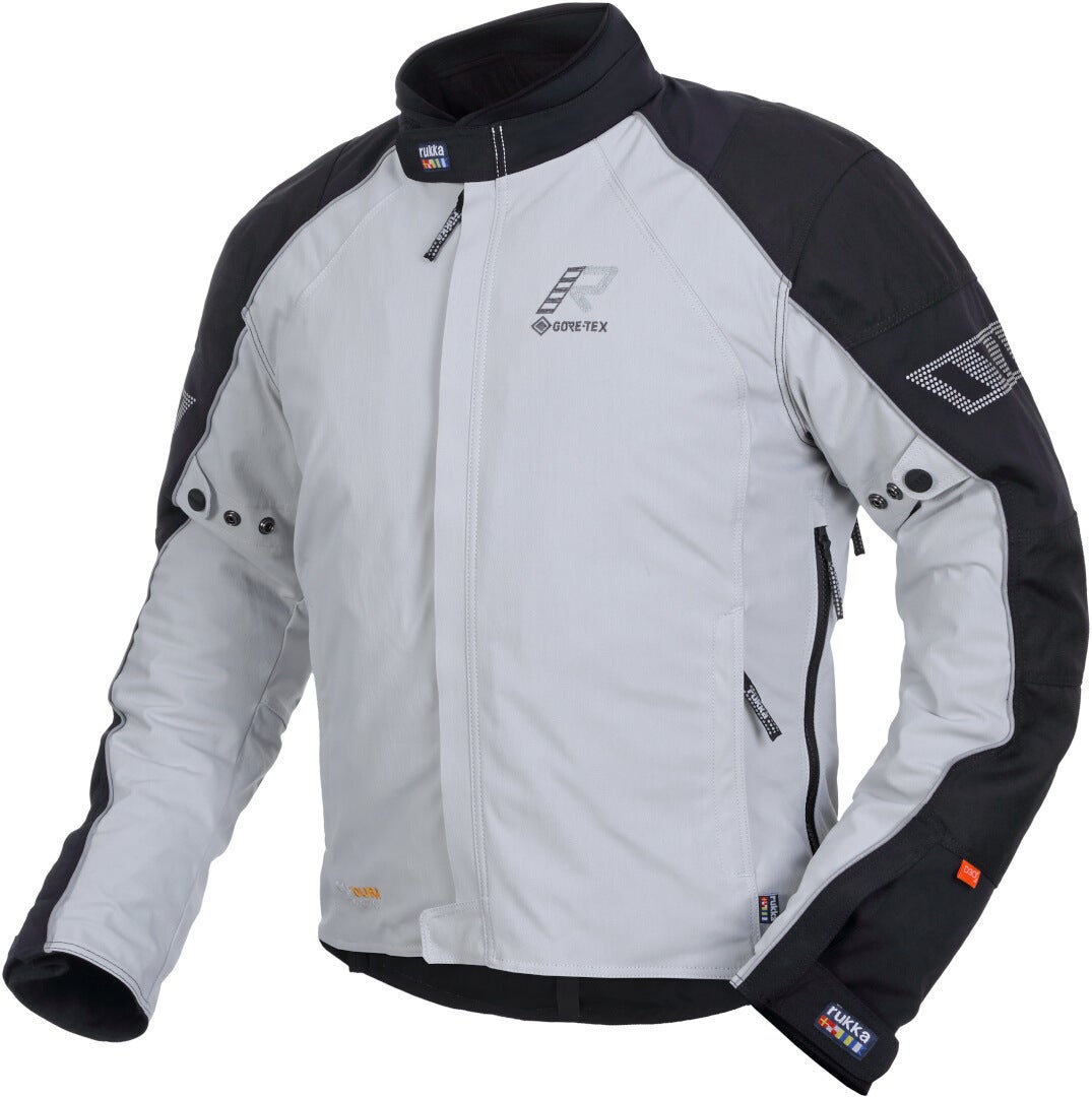Rukka Comfo-R GTX Motocyklová textilní bunda světle šedá/černá 62 Obrázek 1