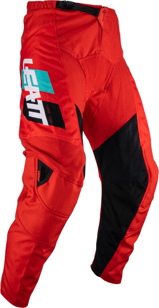 Leatt 3.5 Ride Set de tricou și pantaloni pentru tineret la motocross Roșu/Negru XXS Figura 4
