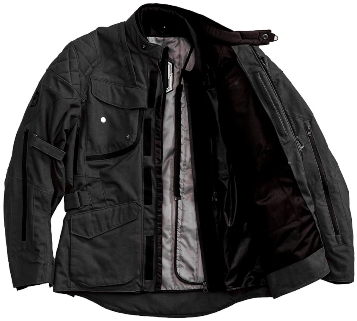 HolyFreedom Explorer Motorcycle Textile Jacket black L Figure 5