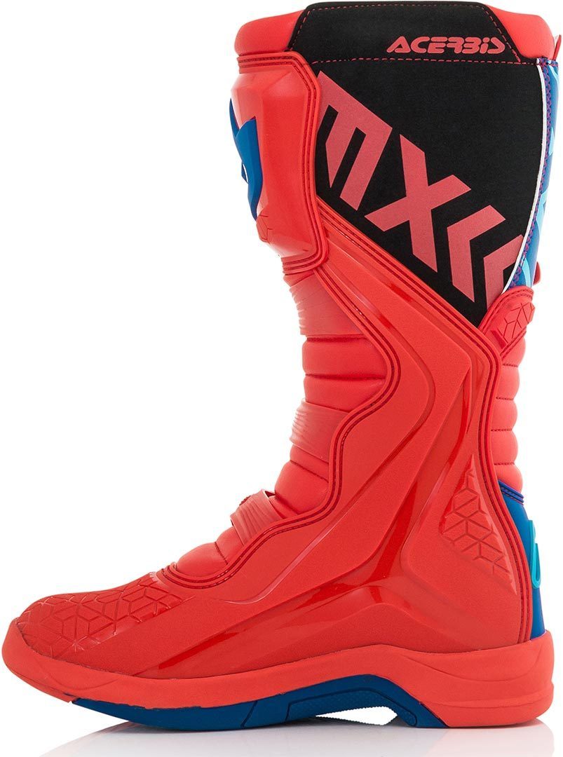 Acerbis X-Team Motocross Boots blue/red 45 Figure 4