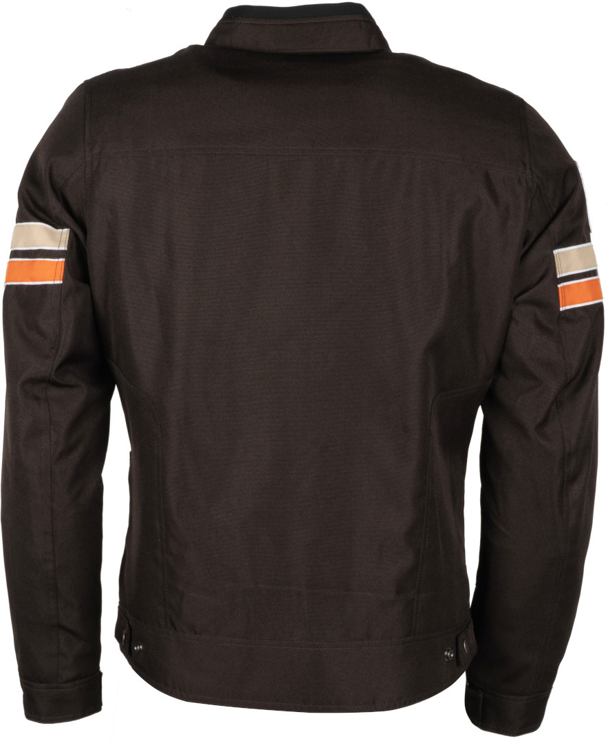 Helstons Elron Motorcycle Textile Jacket dark brown/orange XXL Figure 2