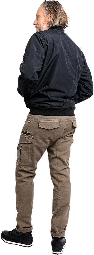 John Doe Stroker Cargo XTM Motorrad Textilhose sand 27 L30 Abbildung 10