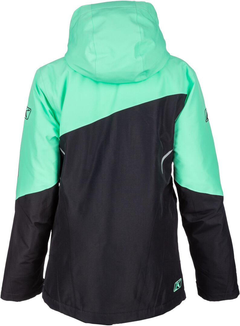 Klim Allure 2022 Jachetă de snowmobil pentru doamne Verde mentă/Negru L Figura 4