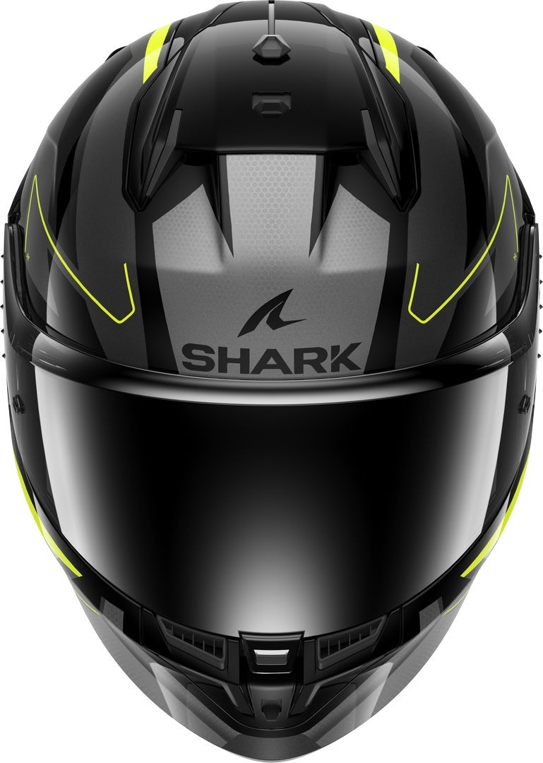 Shark D-Skwal 3 Sizler Casco nero/grigio/giallo M (57/58) Figura 2