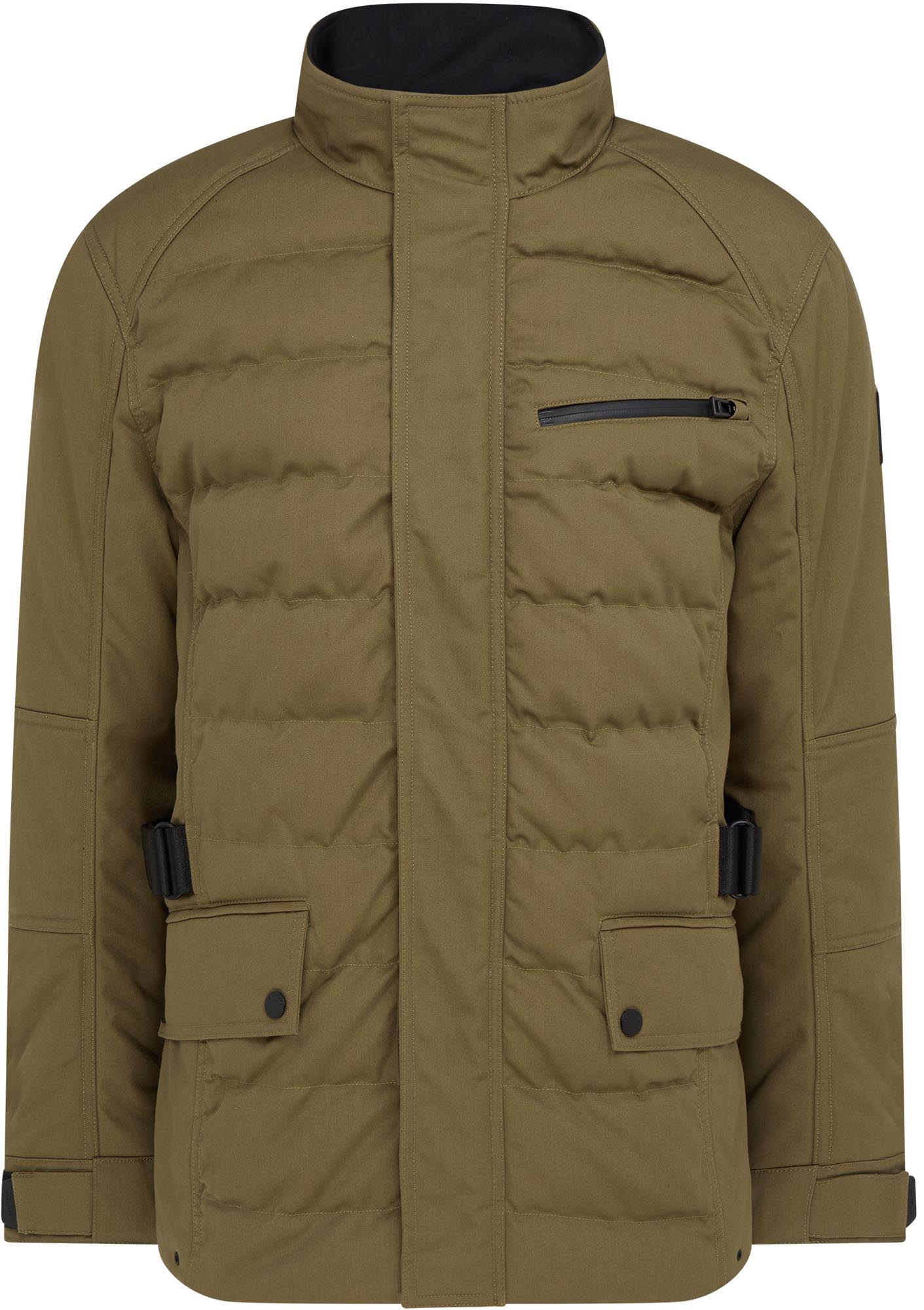 Belstaff Calder impermeabile Giacca tessile moto oliva 2XL Figura 1