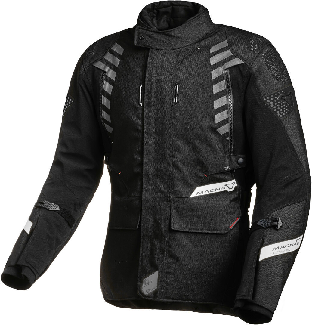Macna Ultimax waterproof Ladies Motorcycle Textile Jacket black M Figure 1