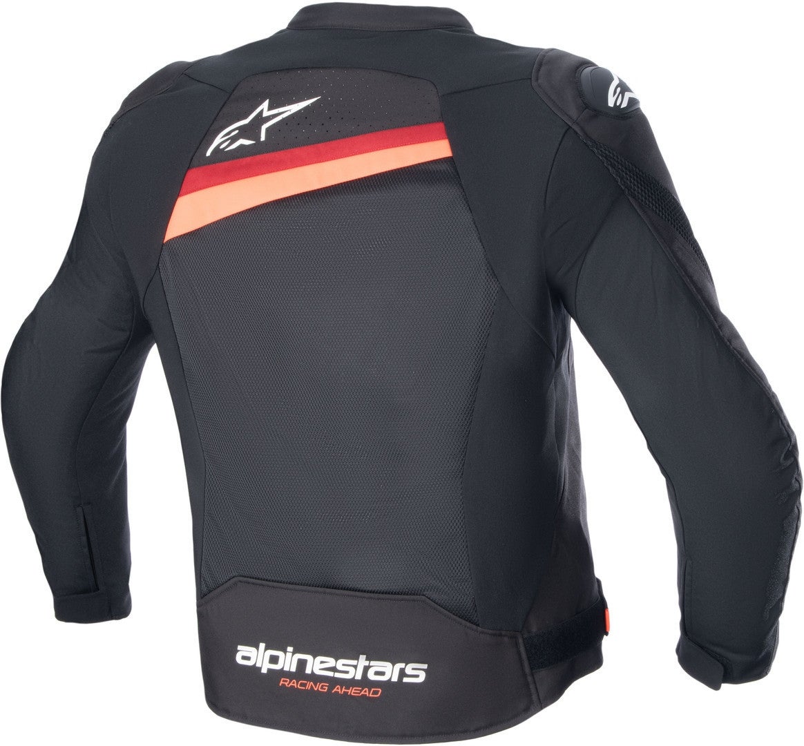 Alpinestars T-GP Plus R V4 Airflow perforated Motorcycle Textile Jacket black/neon-red XL Figure 2