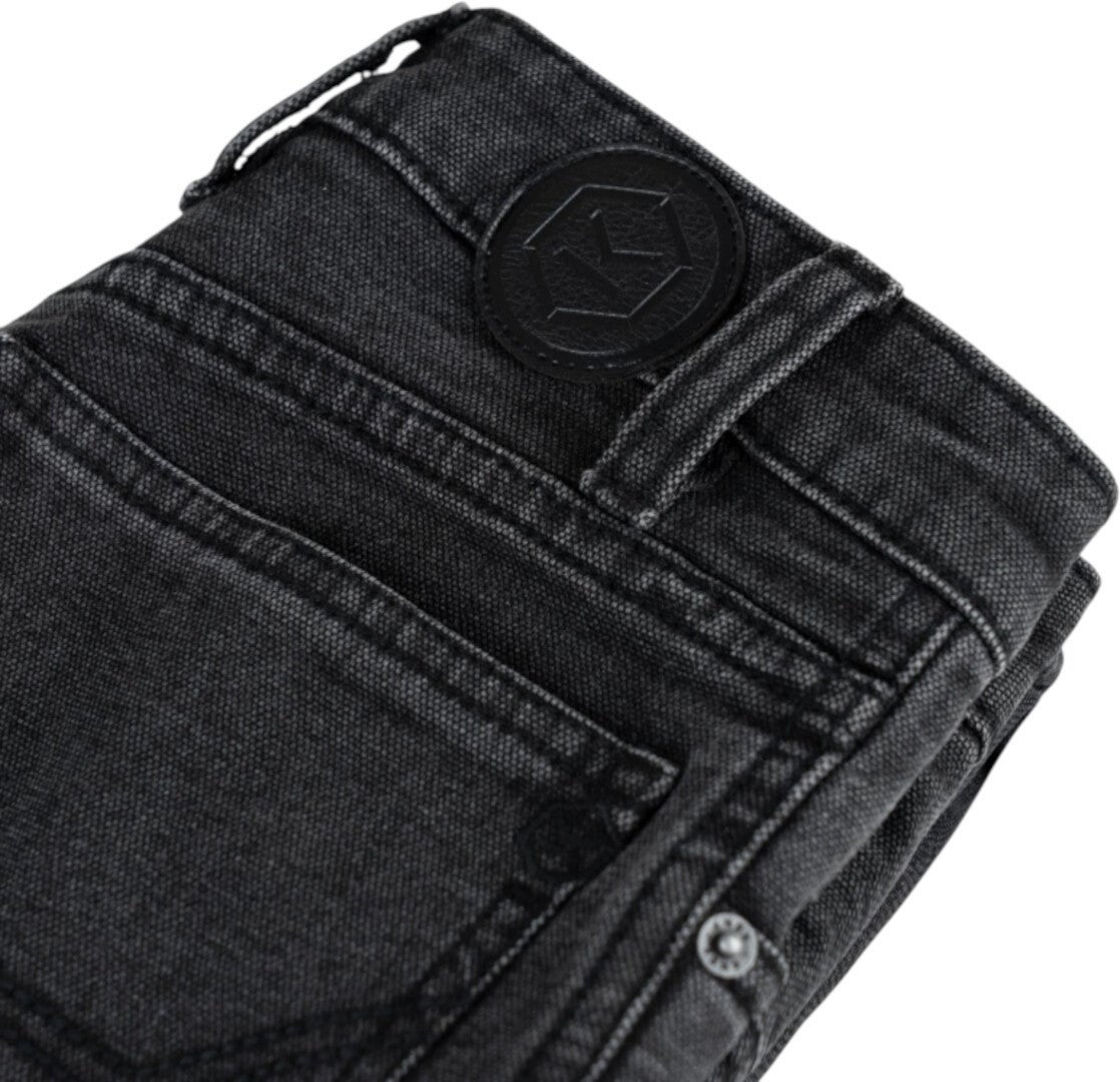 Knox Colton Motorrad Jeans dunkelgrau (charcoal) Kurz S Abbildung 3