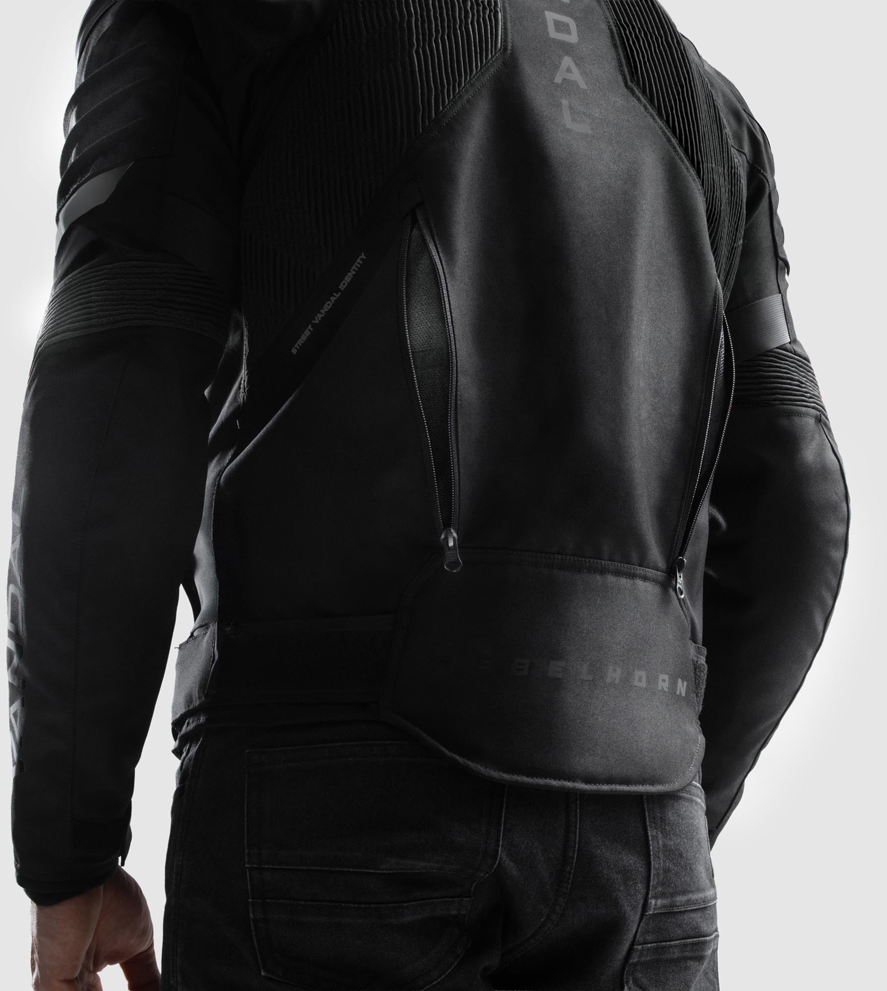 Rebelhorn Vandal 2 waterproof Motorcycle Textile Jacket black 5XL Figure 5
