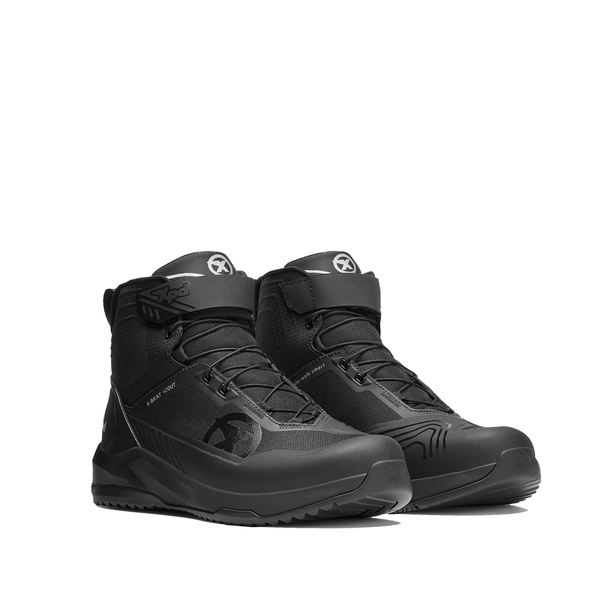 XPD X-Beat H2Out Chaussures de moto imperméables noir 41 Figure 1