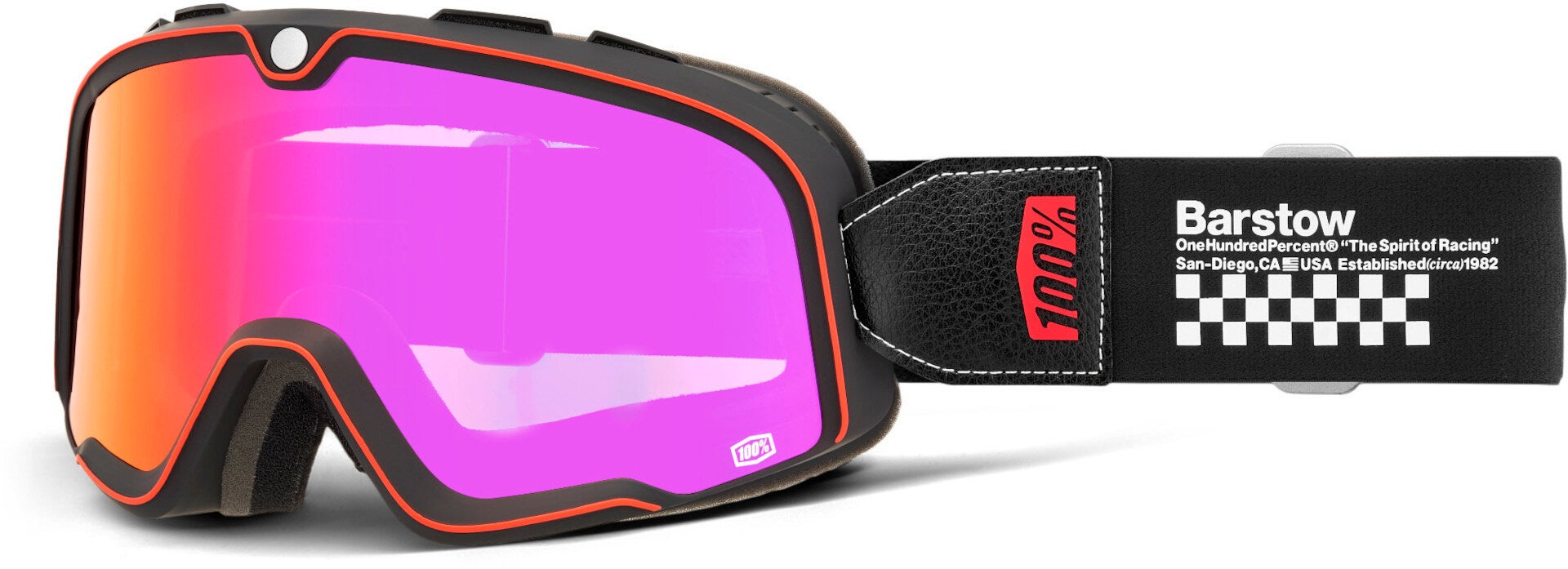 100% Barstow Erban Óculos de motocross Figura 1