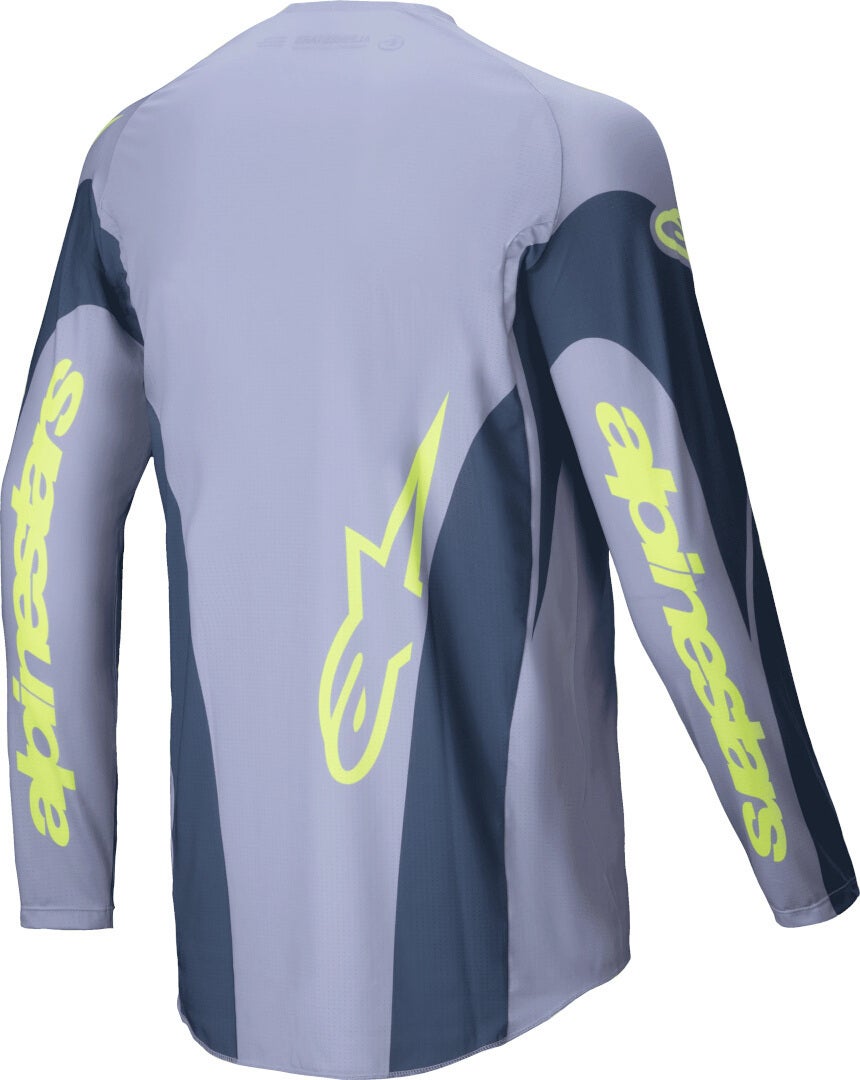 Alpinestars Techstar Dreem Maillot de motocross gris/jaune M Figure 3