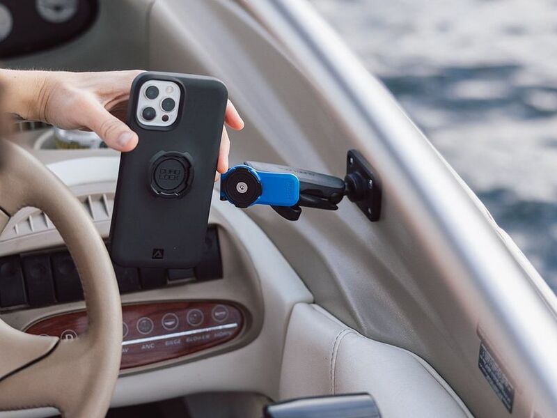 Quad Lock 360 stativ med endast huvud och spak Figur 6