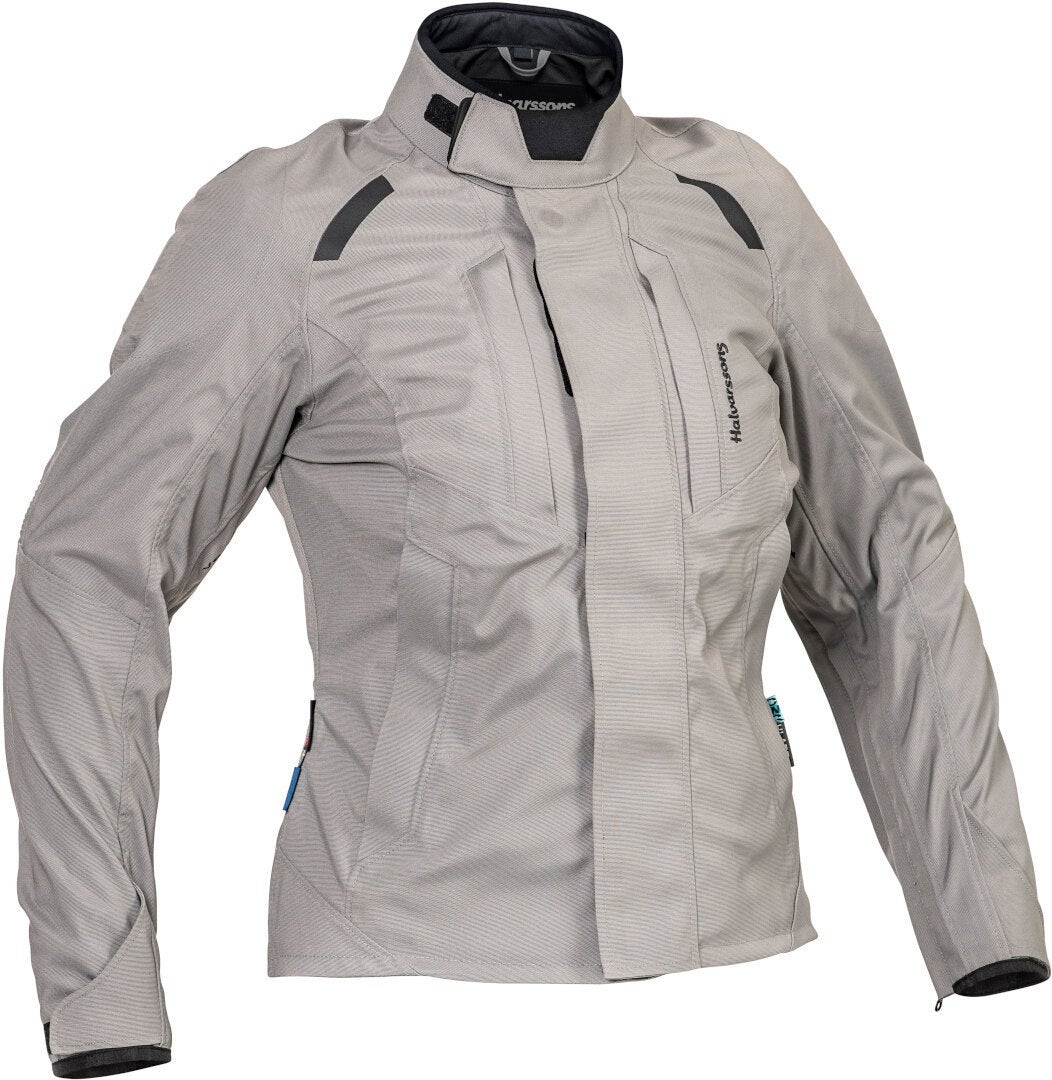 Halvarssons Jolen waterproof Ladies Motorcycle Textile Jacket grey 40 Figure 1