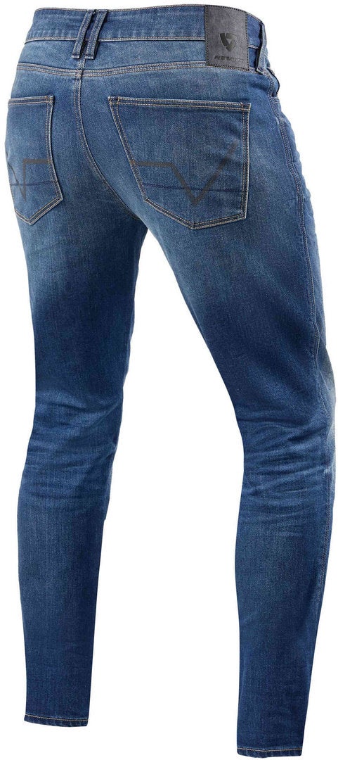 Revit Carlin SK Vaqueros de moto Blue Stone Wash 32/34 Figura 2