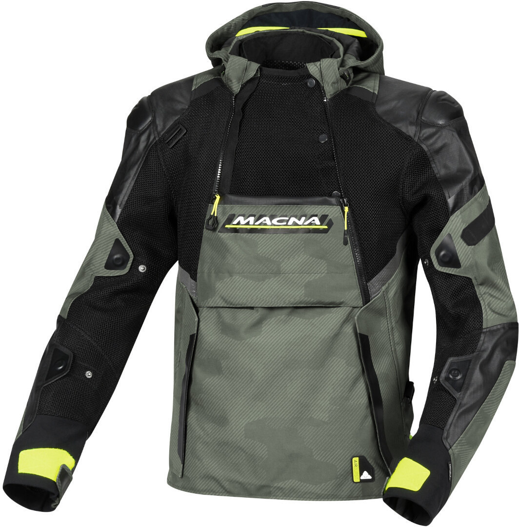 Macna Bradical Camo Jachetă textilă impermeabilă pentru motociclete Verde/Camuflaj M Figura 3