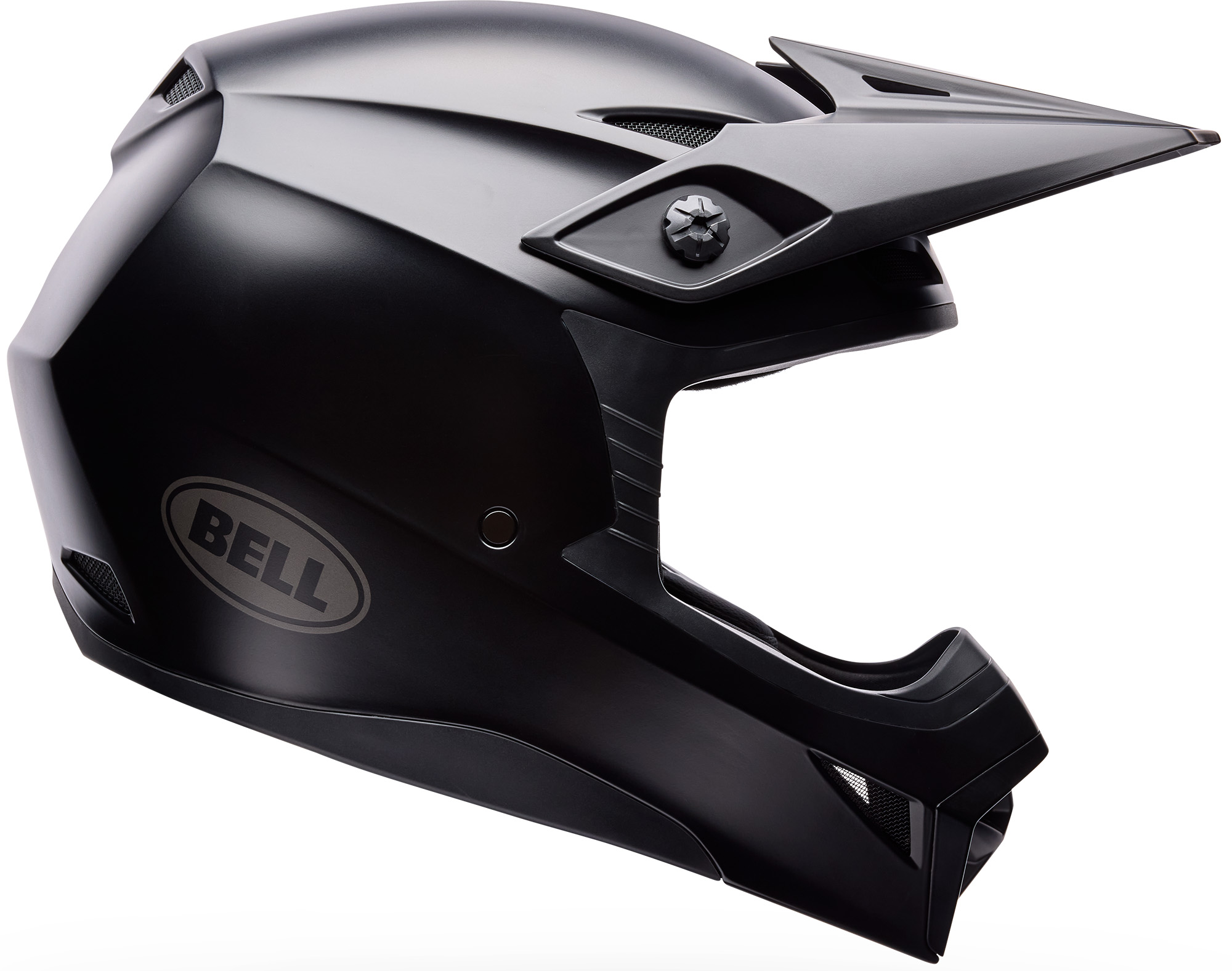 Bell MX-10 MIPS Mono Motocross sisak Black Matt M (57/58) 2. ábra