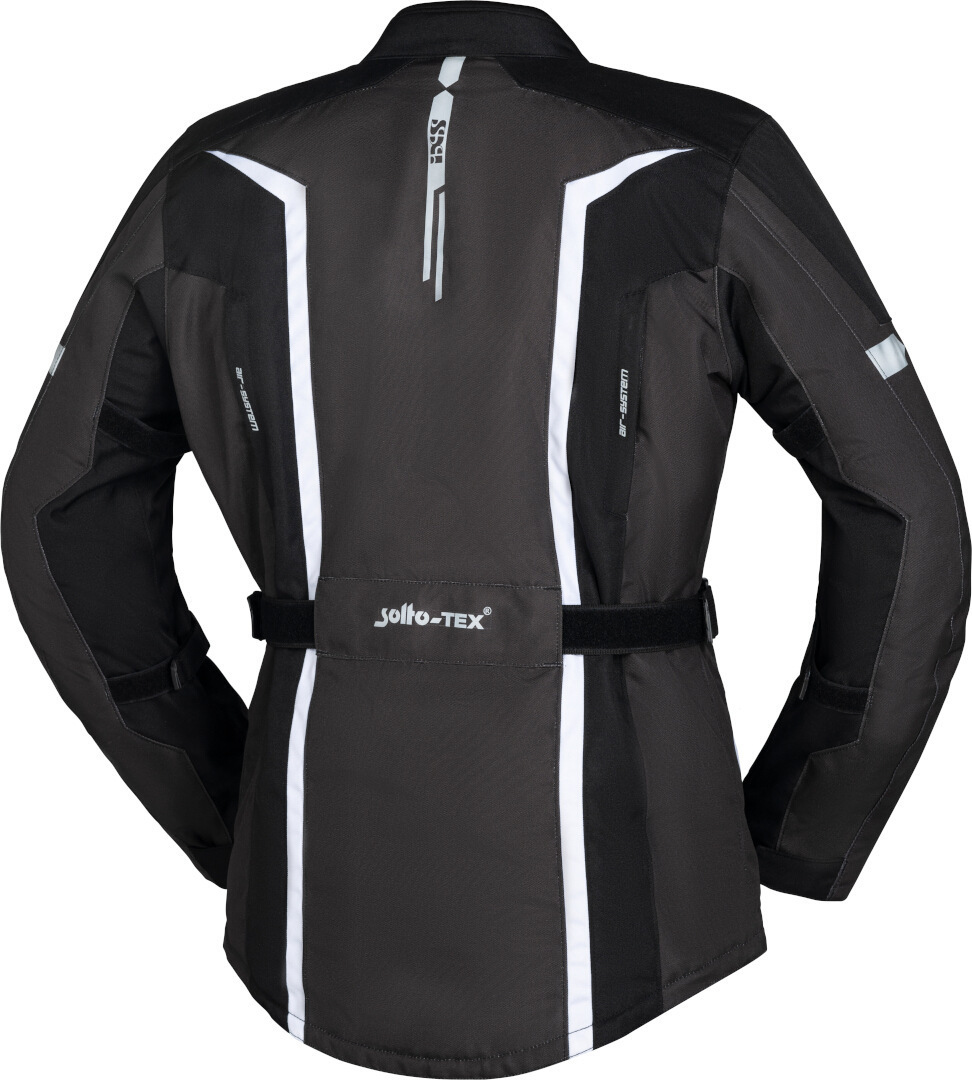 IXS Evans-ST 2.0 Motorrad Textiljacke schwarz/grau/weiß 4XL Abbildung 2
