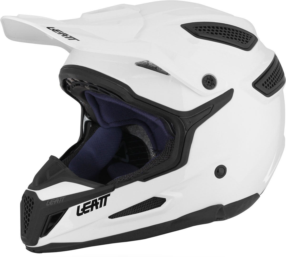 Leatt GPX 5.5 Motocross Helm weiß S (55/56) Abbildung 1