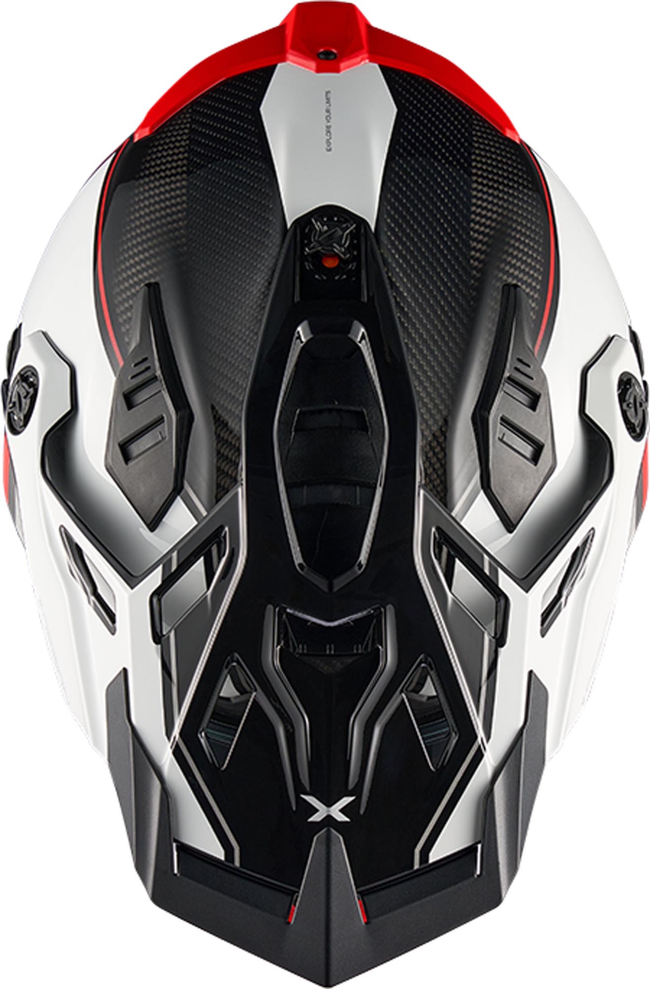 Nexx X.Rally Raid Carbon Cască Enduro Negru/Alb/Roșu L (59/60) Figura 6