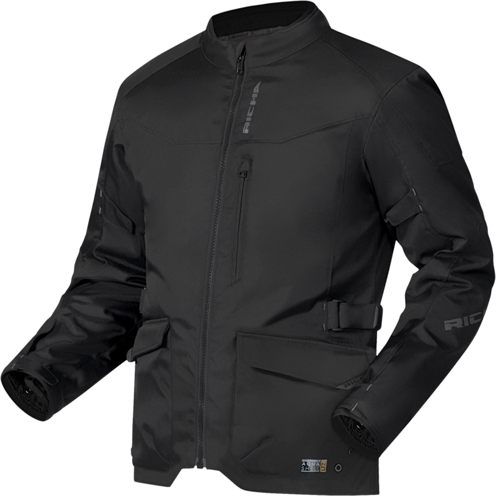 Richa Buster 2 waterproof long Motorcycle Textile Jacket black M Figure 1