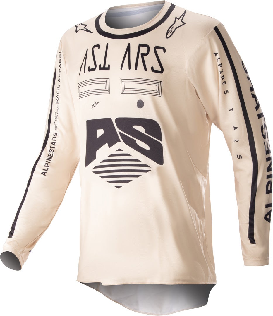 Alpinestars Racer Found Maglia Motocross grigio XL Figura 1
