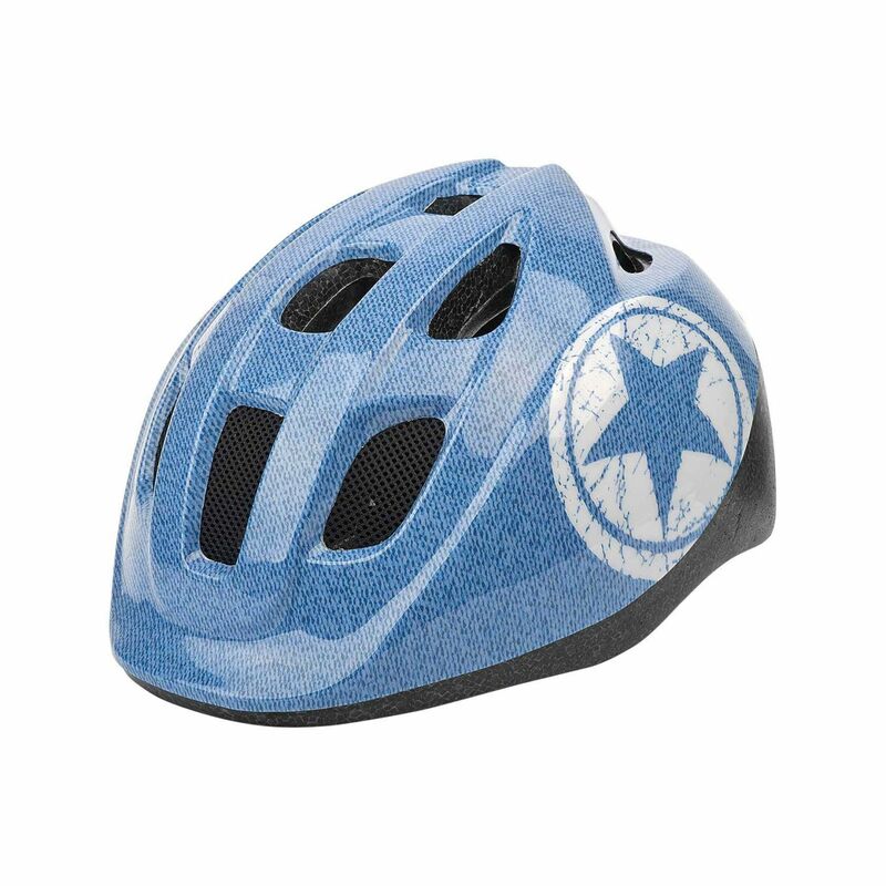 POLISPORT Capacete Júnior Jeans tamanho S Figura 1