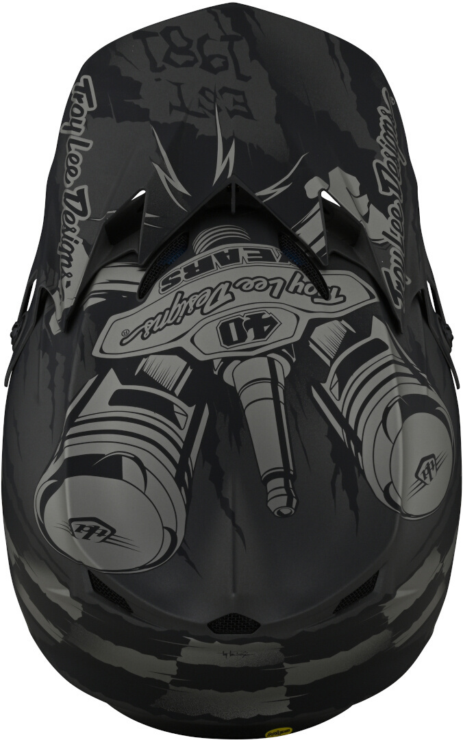 Troy Lee Designs SE4 Strike Cască de motocross pentru tineret L Figura 8
