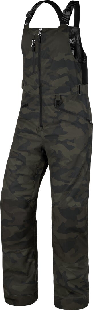 FXR Aerial Lite Damen Snowmobile Latzhose militärgrün/camouflage 6 Abbildung 1