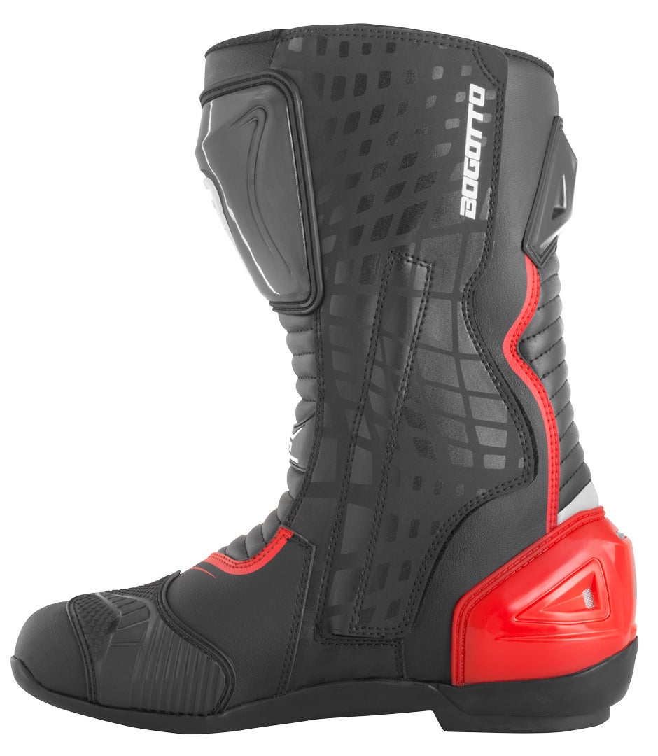 Bogotto Race-X Motorcycle Boots black/red/yellow 45 Figure 3