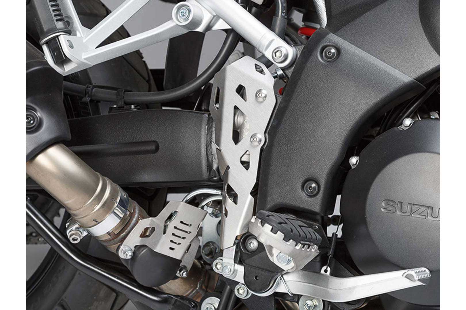 SW-Motech Protector cilindru de frână - Argintiu. Suzuki V-Strom 1000 (14-19). Figura 1