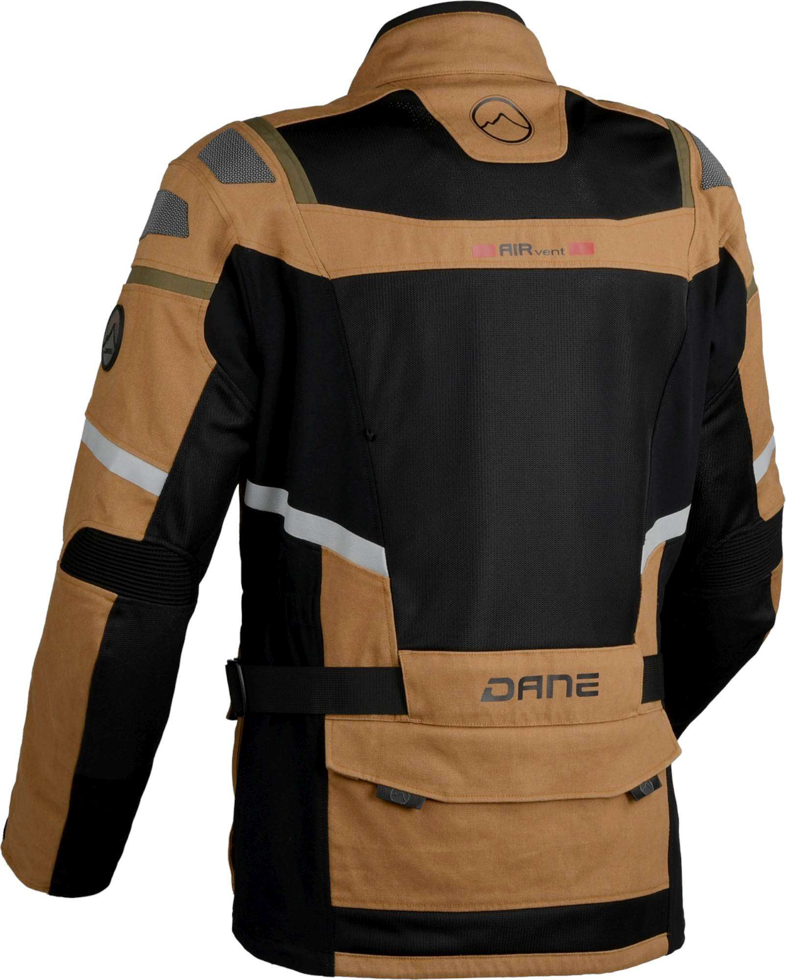 DANE Sundby 2 Mesh Jachetă textilă pentru motociclete Maro/Negru XL Figura 2