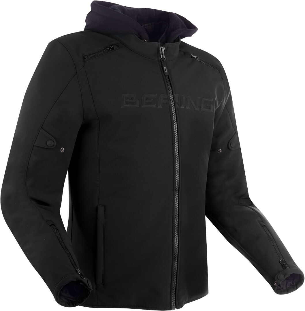 Bering Elite waterproof Motorcycle Textile Jacket black 4XL Figure 1