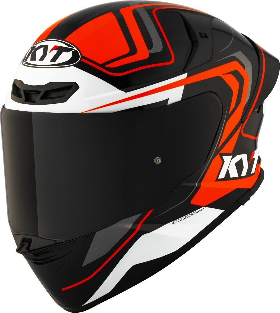 KYT TT-Revo Overtech Helm schwarz/orange XL (61/62) Abbildung 1