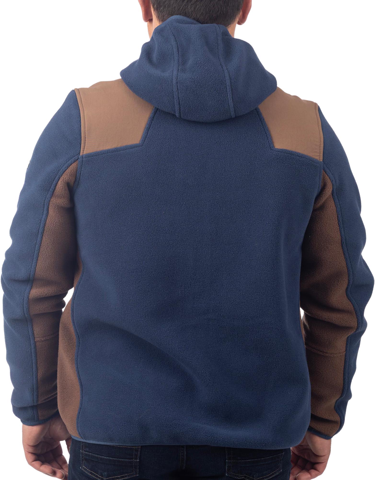 Side view of Klim Teton Crest Fleece Hooded Jacket