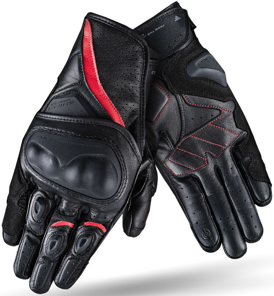 SHIMA Spark 2.0 Motorcycle Gloves black/red L Figure 3