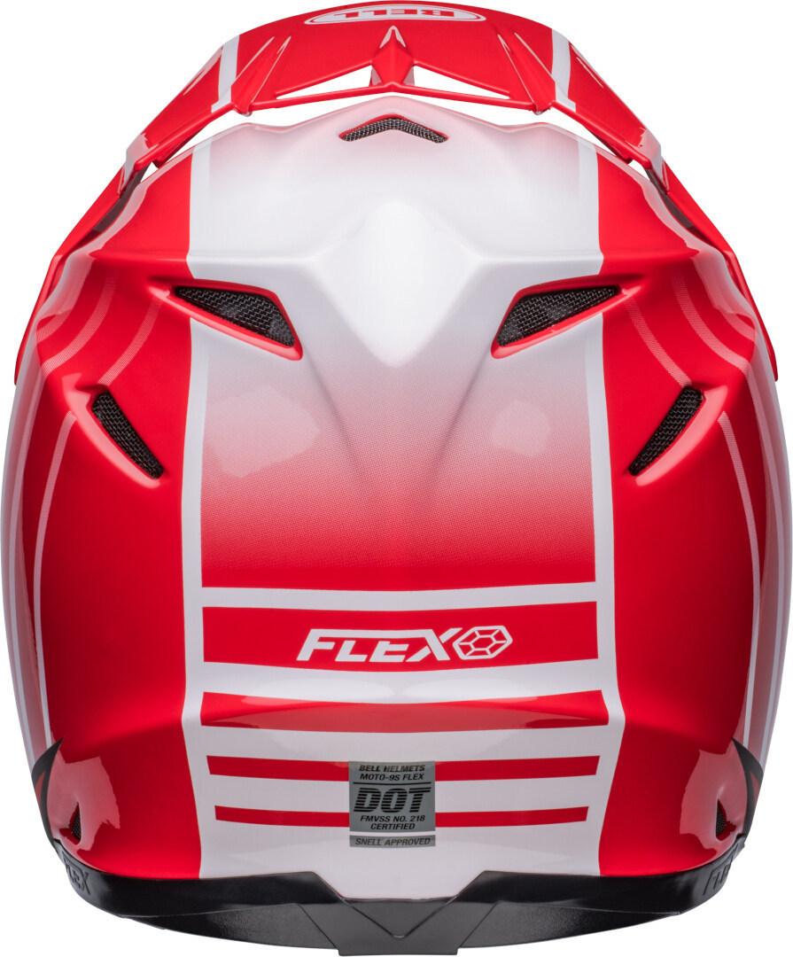 Bell Moto-9S Flex Sprint Cască de motocross Roșu/Negru S Figura 6
