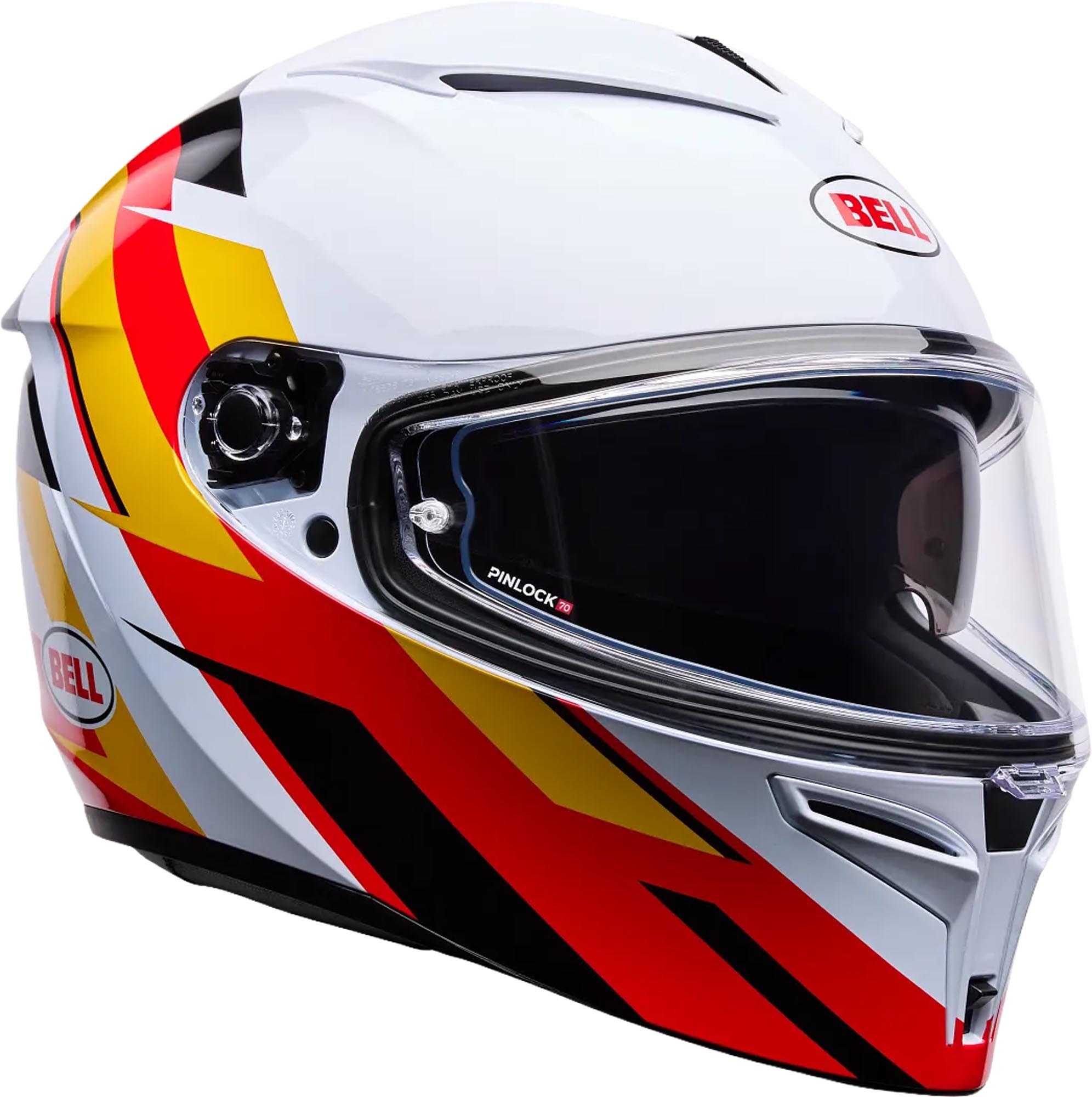 Bell Lithium Nova Helm wit/rood XL (61/62) Figuur 1