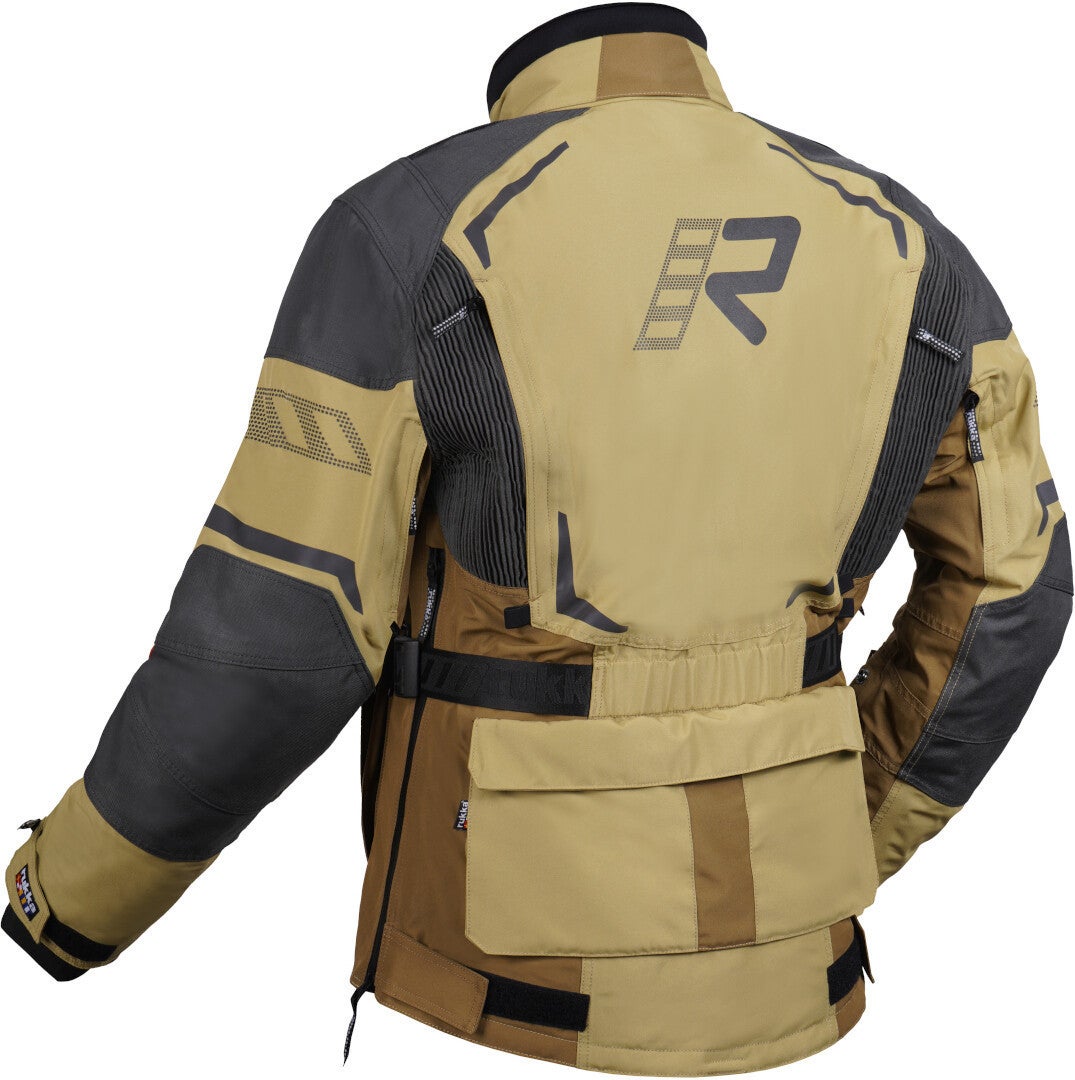 Rukka Ventu-R Chaqueta textil impermeable para motocicleta Caqui 62 Figura 2