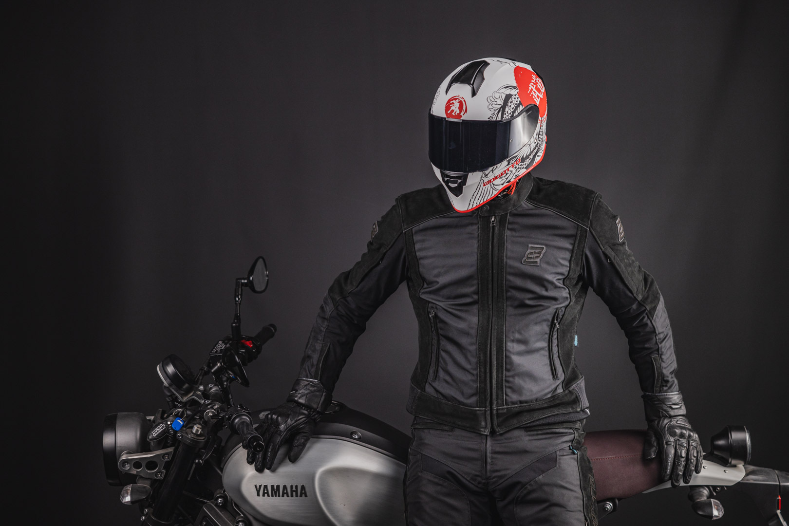 Bogotto Tek-M waterproof Motorcycle Leather- / Textile Jacket L Figure 8