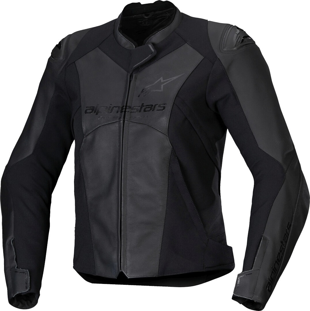 Alpinestars Stella Faster V3 Jacke de piele pentru motociclete feminine negru 38 Figura 1