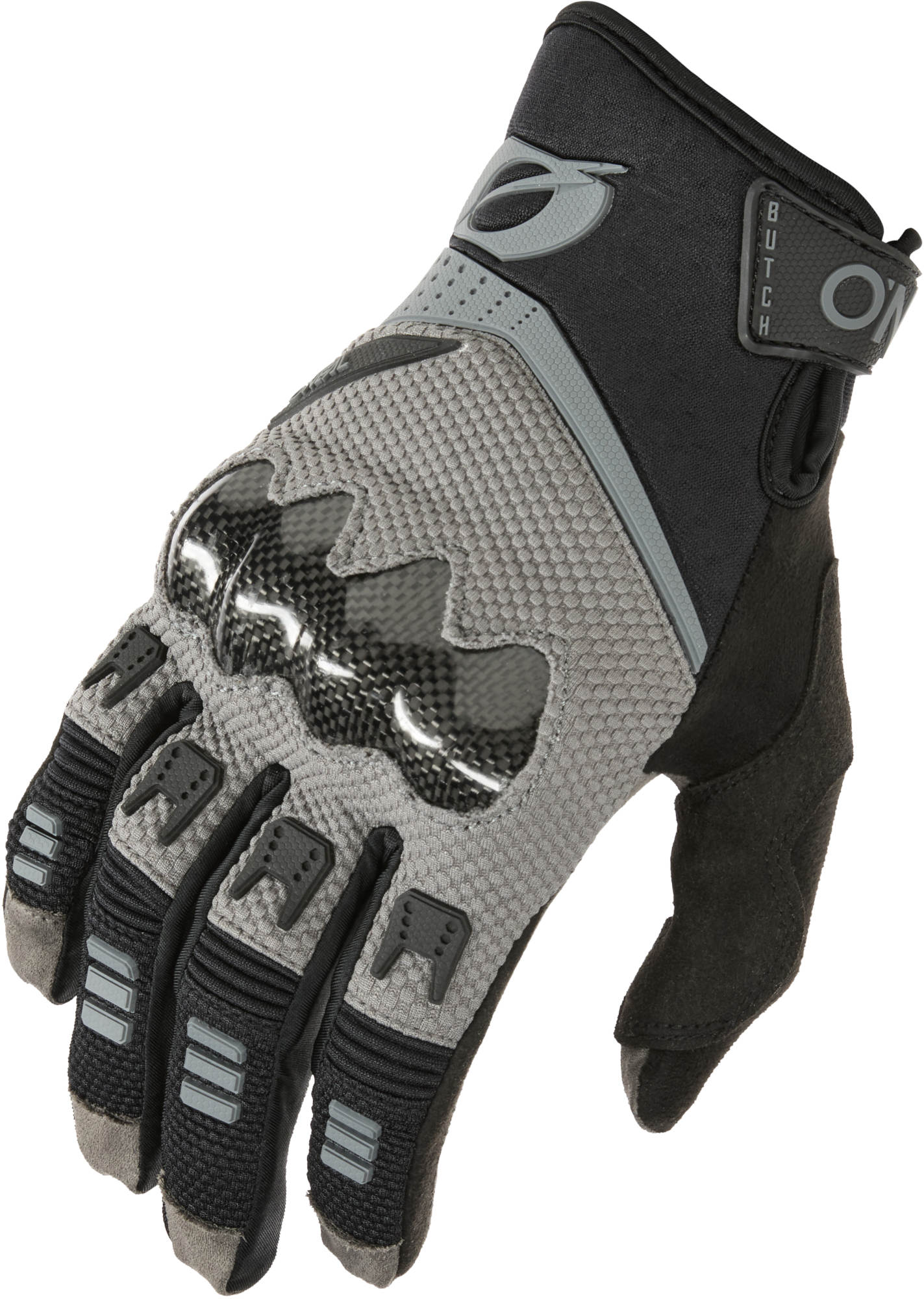 Oneal BUTCH Carbon CE Motocross handske grå/sort XL Figur 1