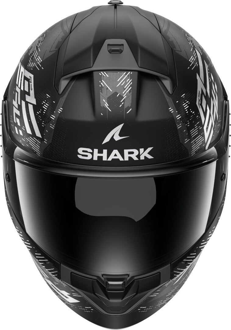 Shark Ridill 2 Molokai Přilba černá matná/bílá S (55/56) Obrázek 2